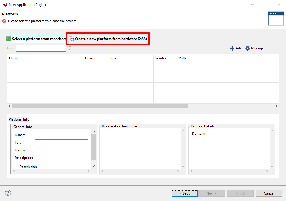 create platform from hardware