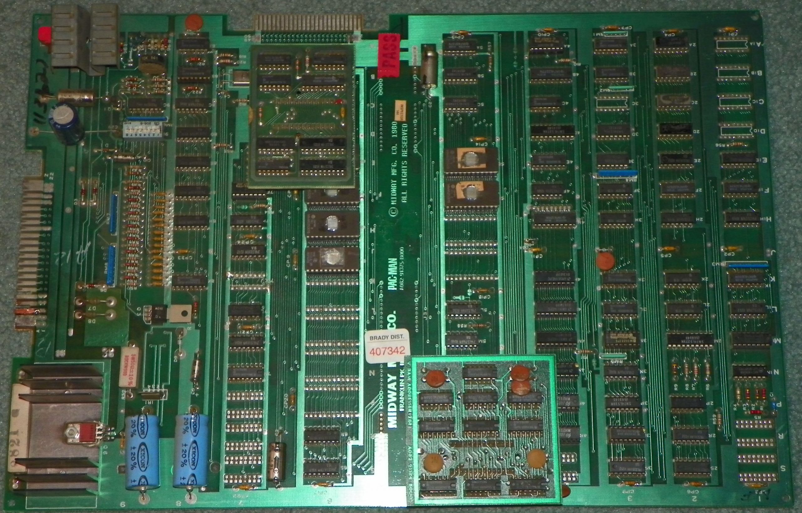 PacMan motherboard